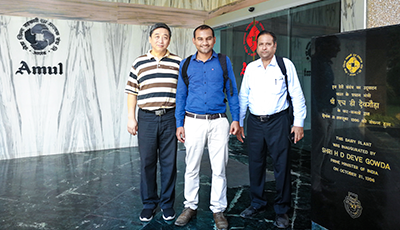 杰曼科技檢重秤在印度乳業(yè)巨頭—Auml產(chǎn)線上穩(wěn)定運(yùn)行超6年