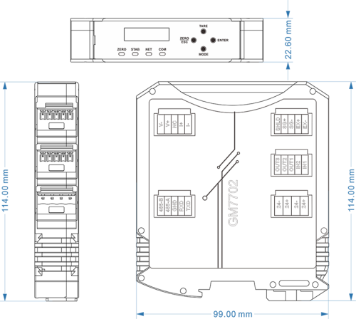 GM7702稱重變送器