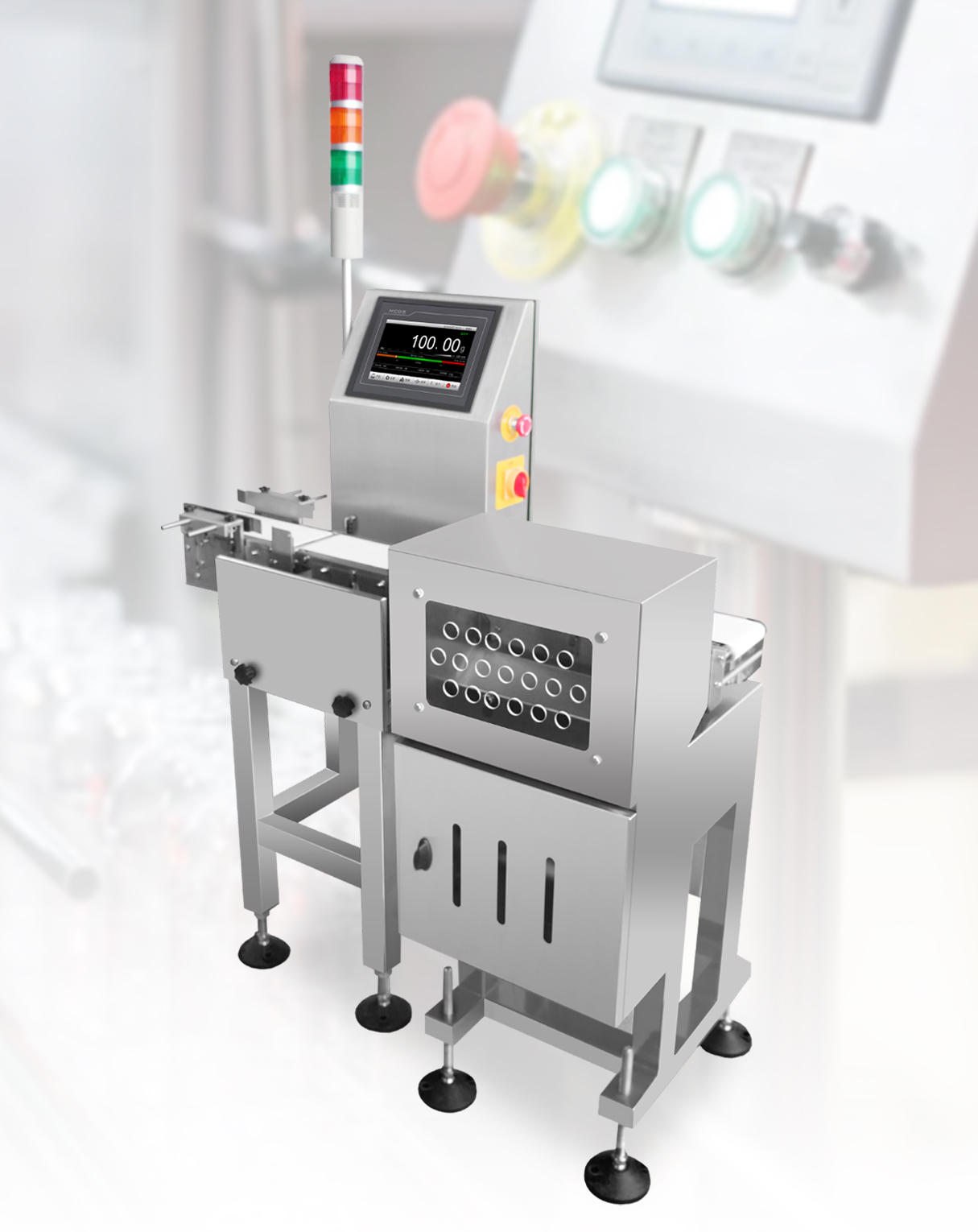 杰曼CW-100G動(dòng)態(tài)檢重秤，全新設(shè)計(jì)升級(jí)